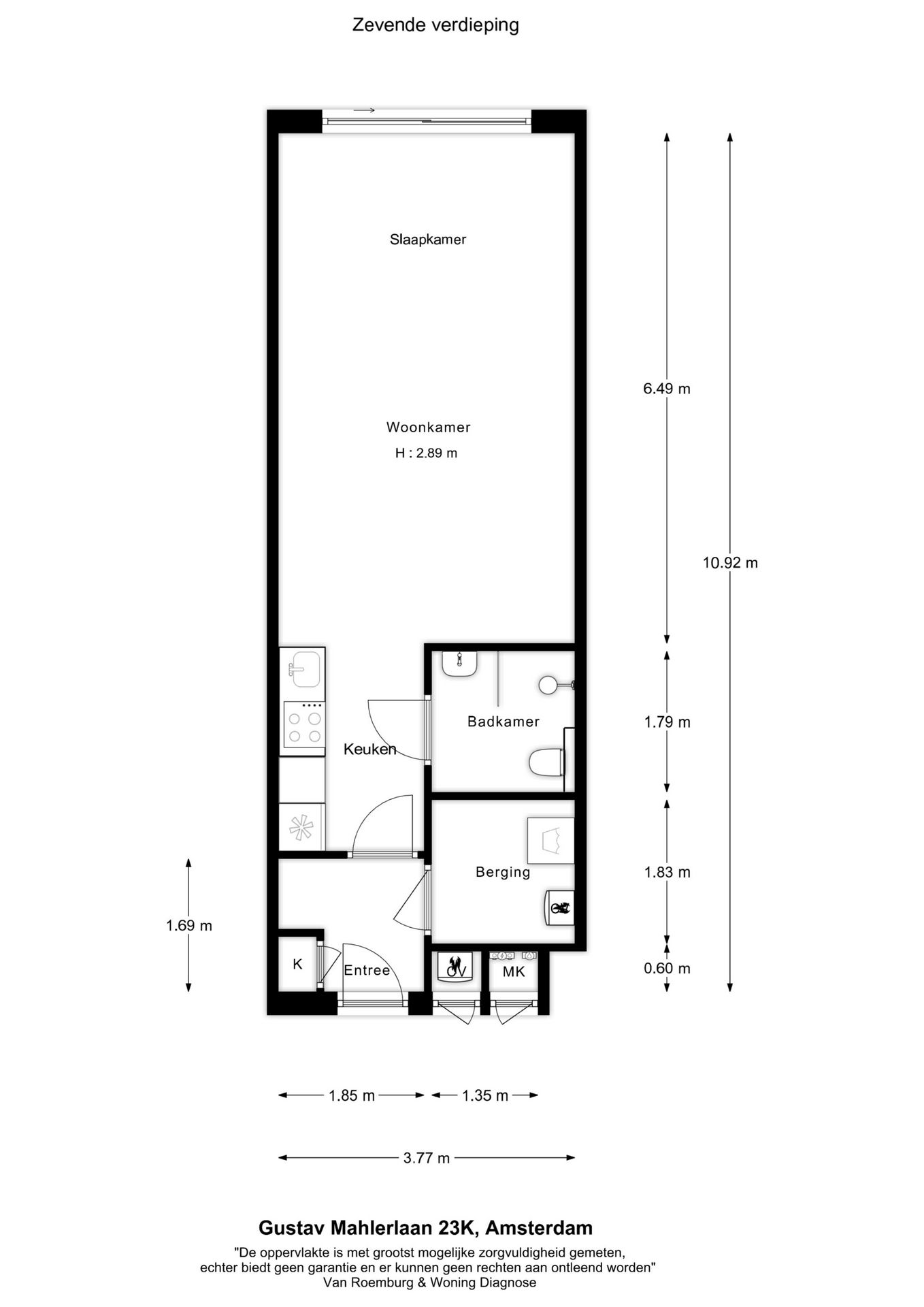 Foto 33 van Gustav Mahlerlaan 23-K
