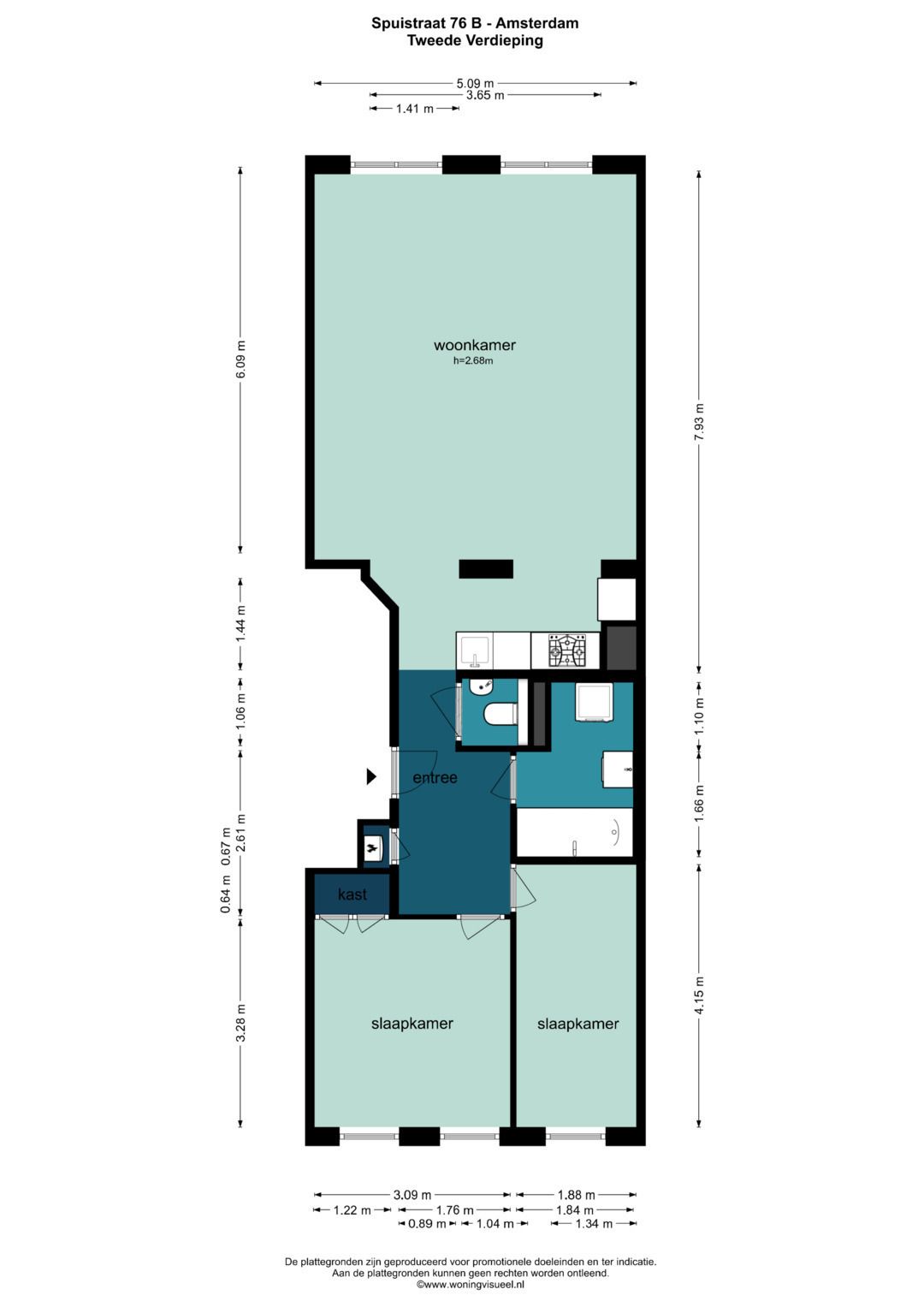 Foto 30 van Spuistraat 76-B