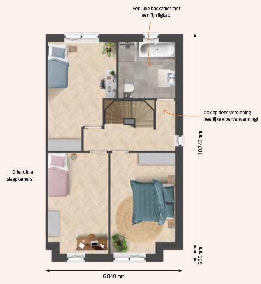 Foto 5 van Woningmodel Jasmijn (Bouwnr. 182)