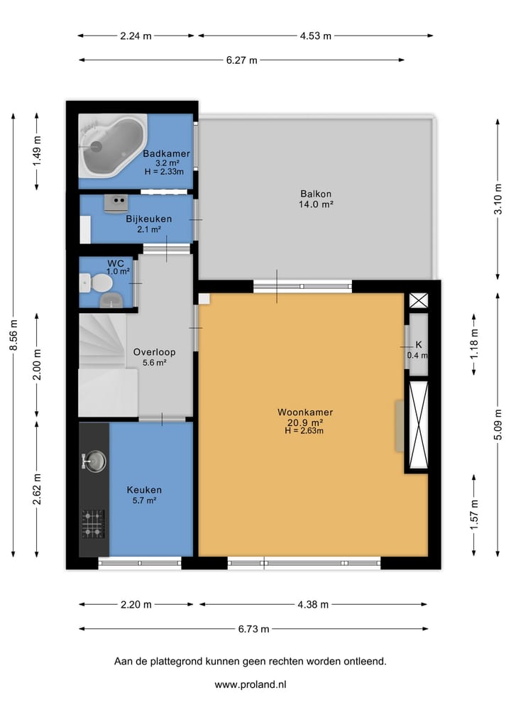 Foto 37 van Frederik Hendrikstraat 12-I
