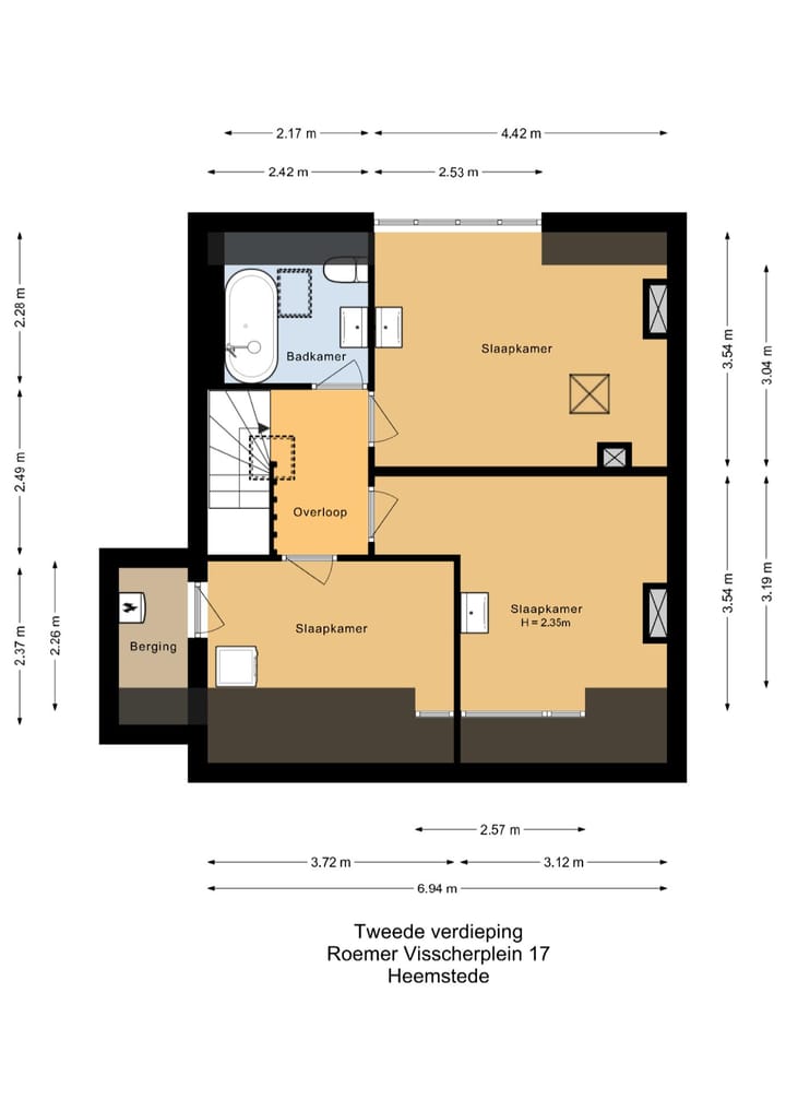 Foto 19 van Roemer Visscherplein 17