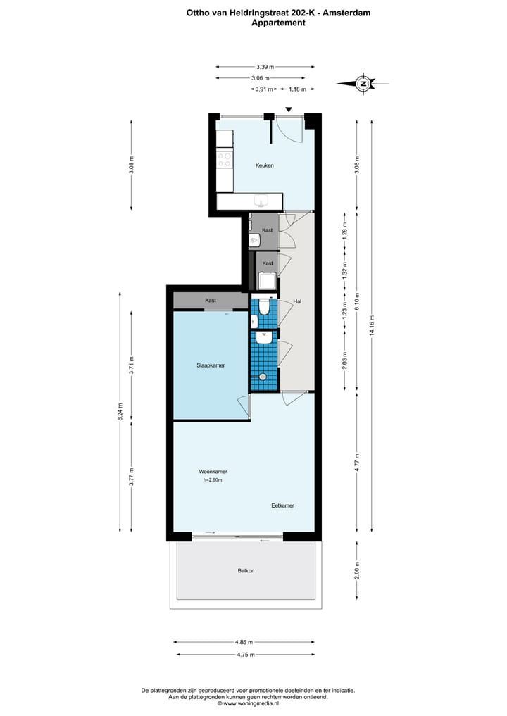 Foto 24 van Ottho Heldringstraat 202-K