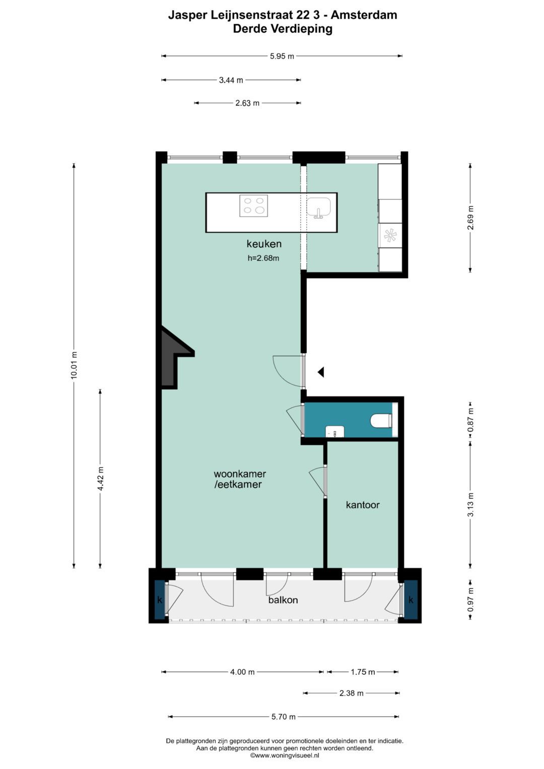 Foto 42 van Jasper Leijnsenstraat 22-3