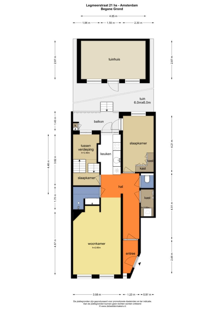 Foto 18 van Legmeerstraat 21-H