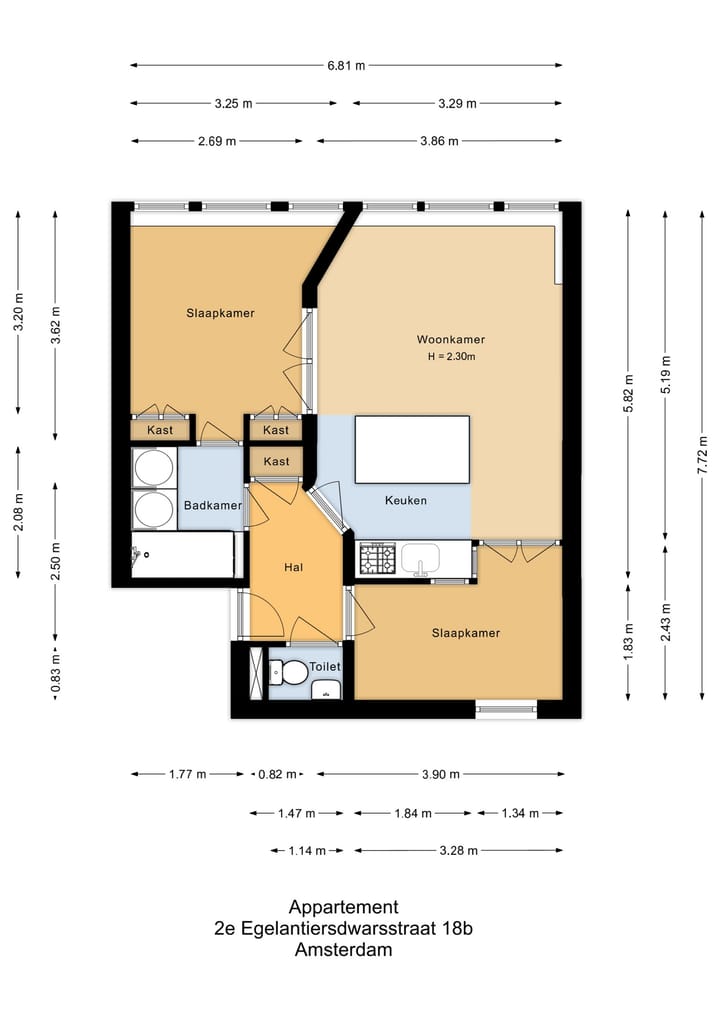 Foto 40 van Tweede Egelantiersdwarsstraat 18-B