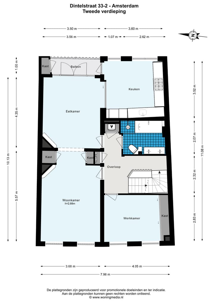 Foto 53 van Dintelstraat 33-2