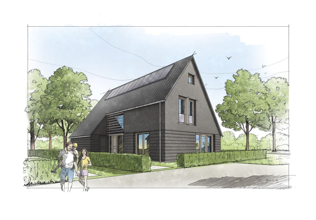 Foto 7 van Vrijstaande woning "de Keuterij" (Bouwnr. 97)