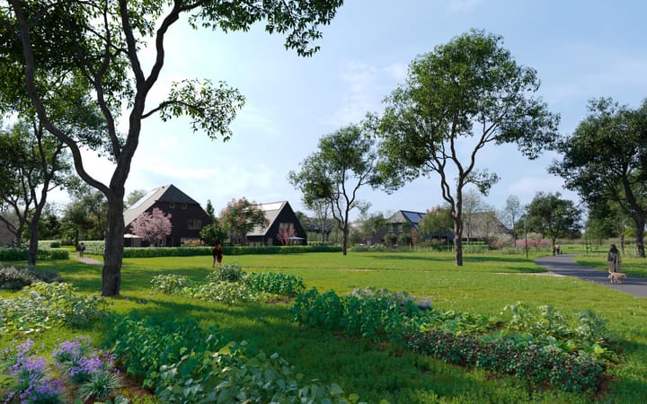 Foto 6 van Twee-onder-één-kapwoning "de Keuterij" type (Bouwnr. 88)