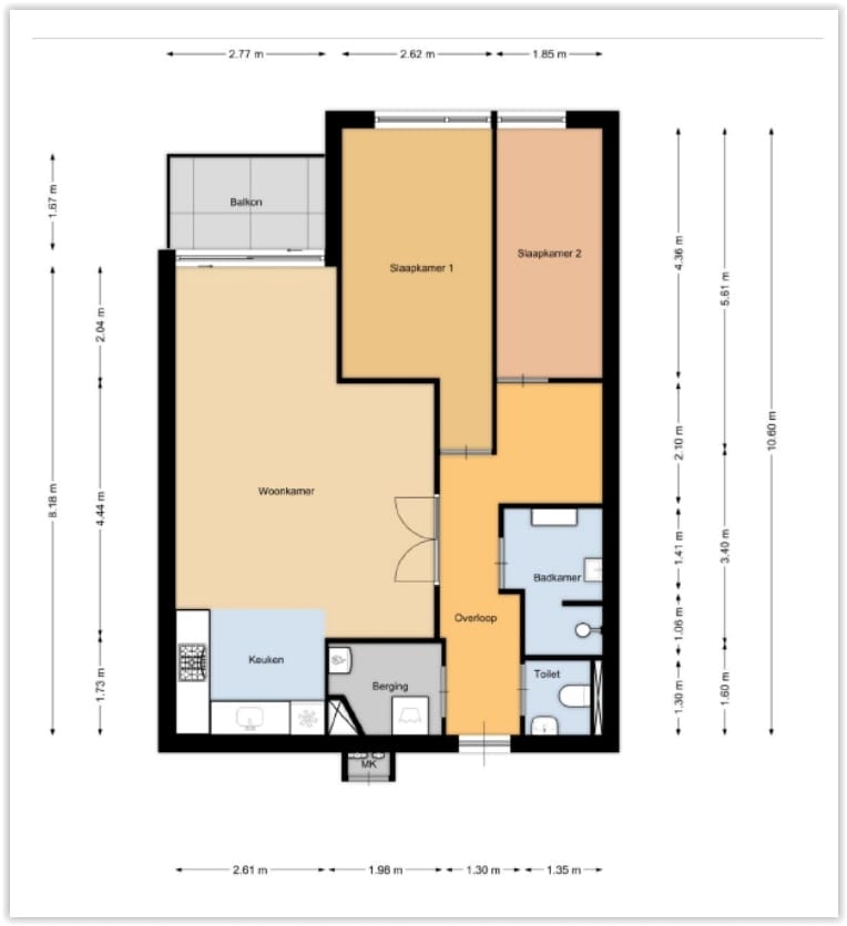 Photo 2 of Kloosterstraat 7-D
