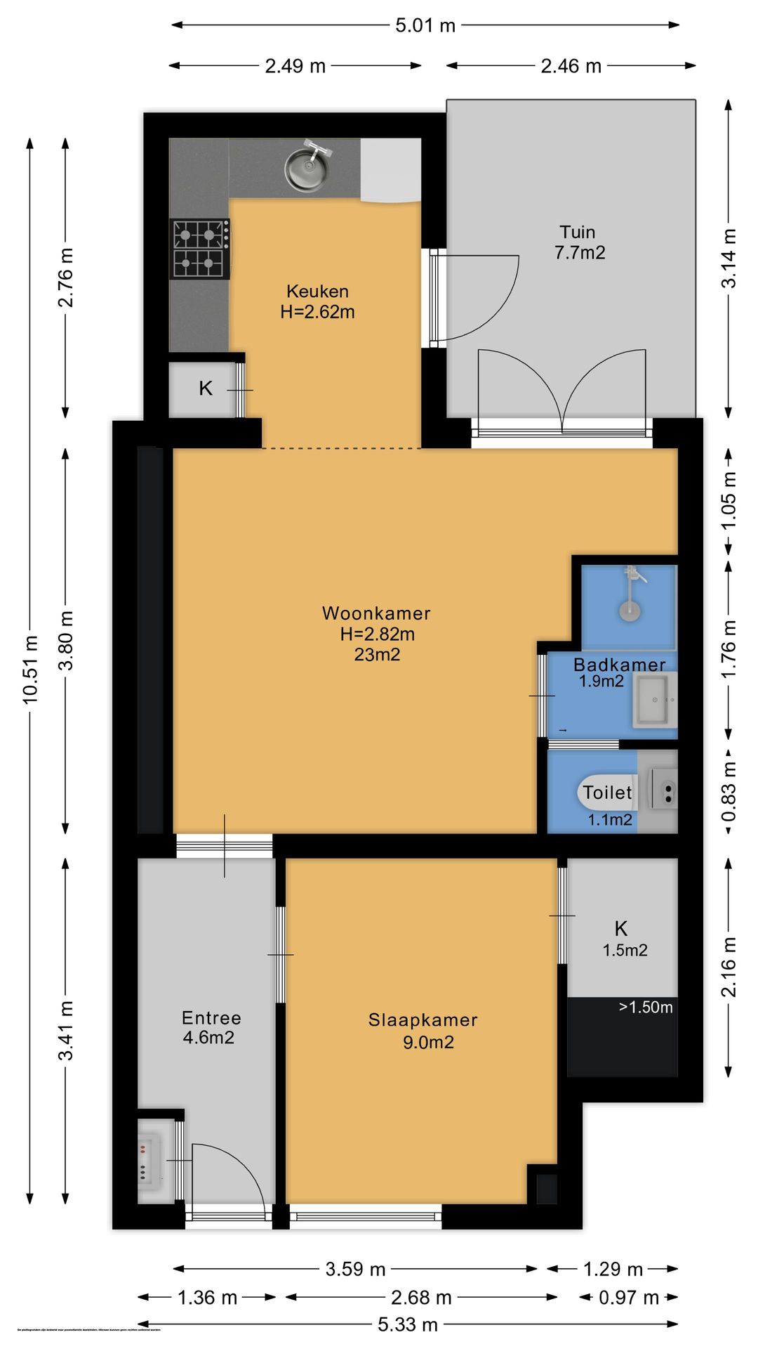 Foto 13 van Albatrosstraat 8-B
