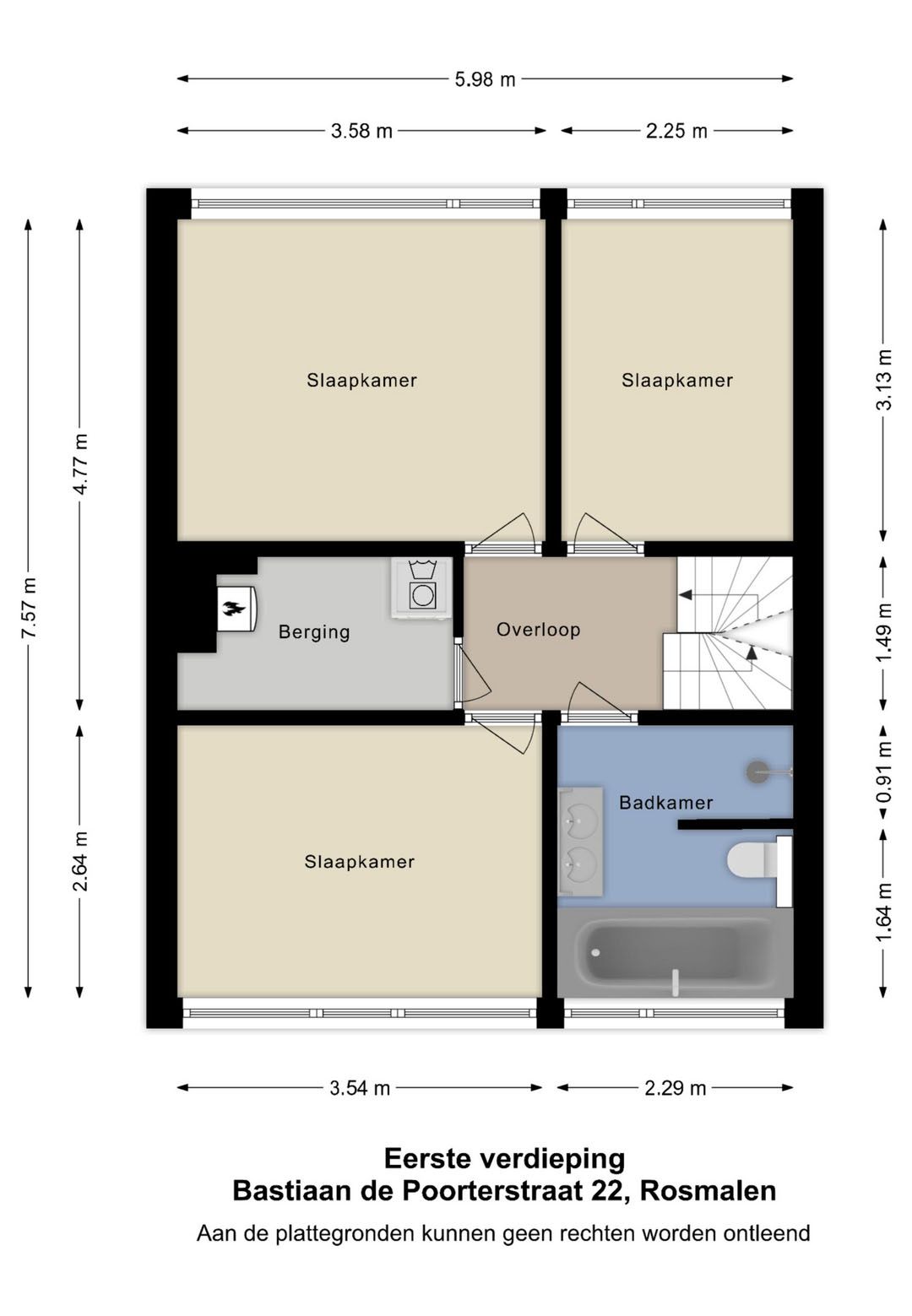 Foto 62 van Bastiaan de Poorterstraat 22