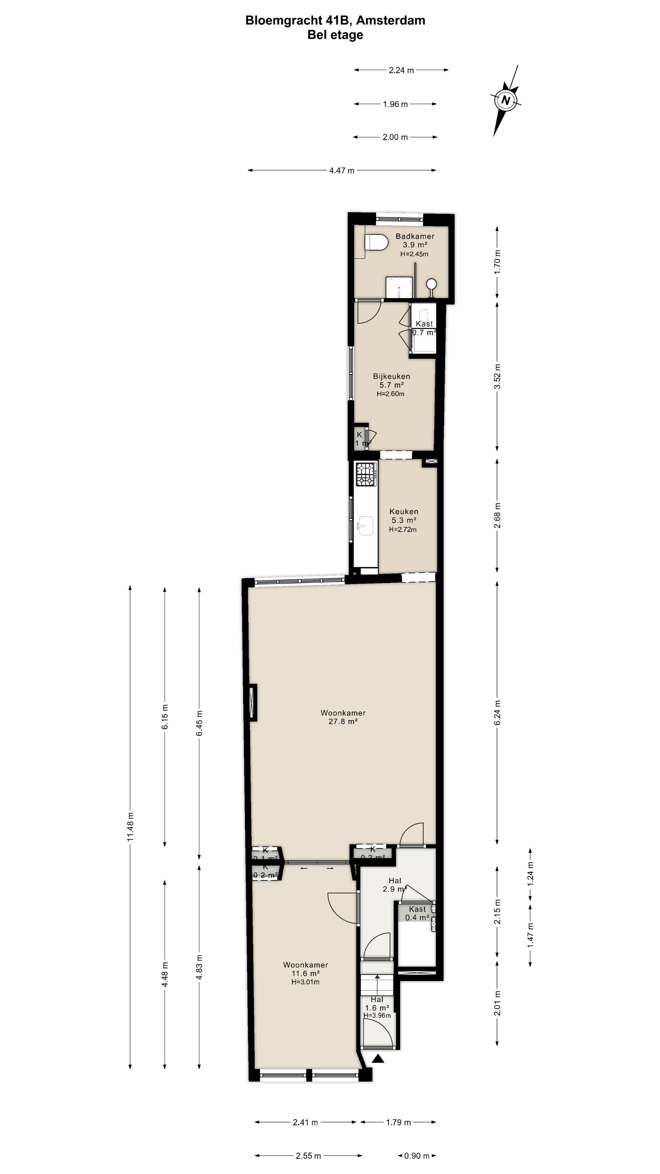 Foto 24 van Bloemgracht 41-B