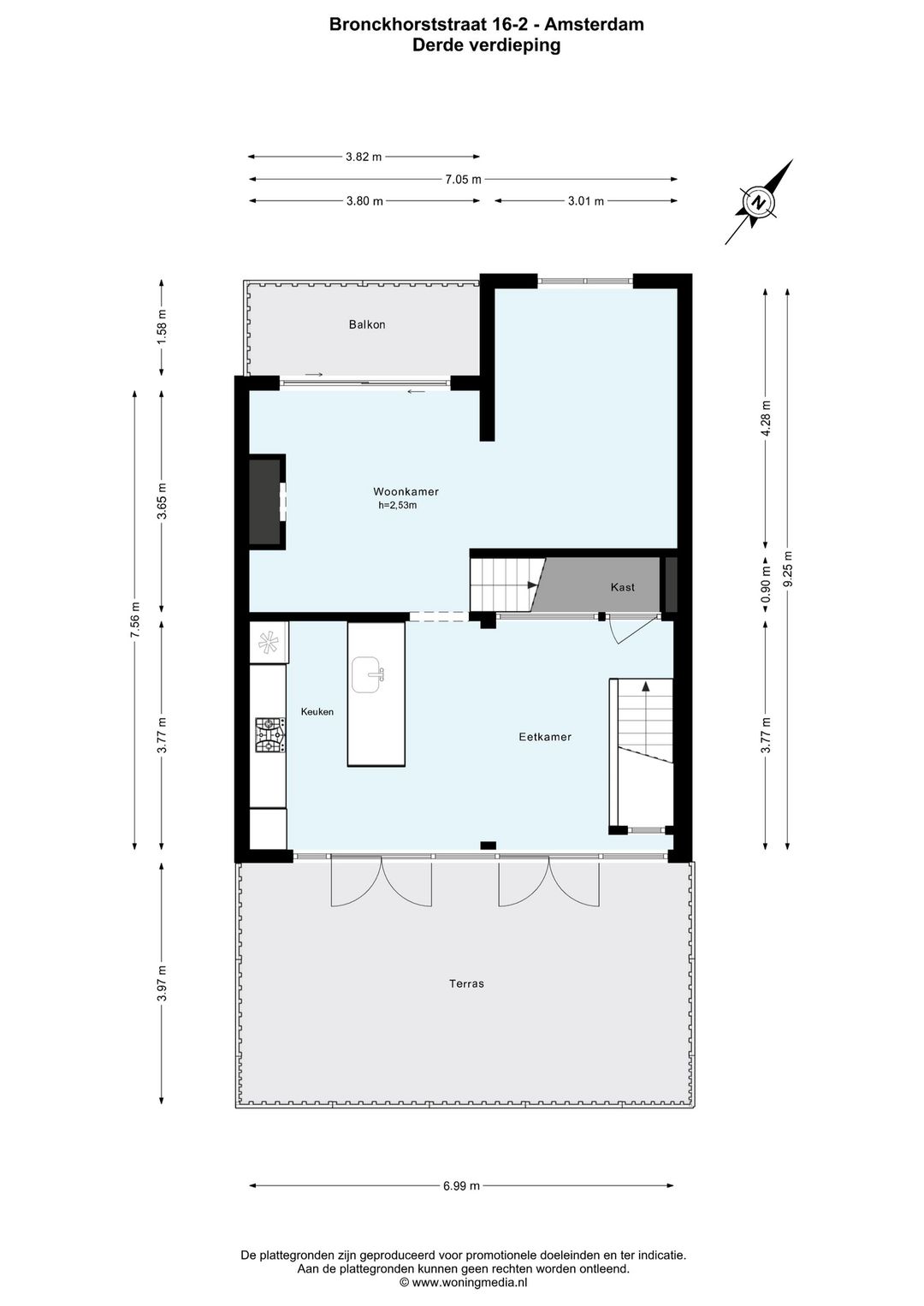 Foto 43 van Bronckhorststraat 16-2