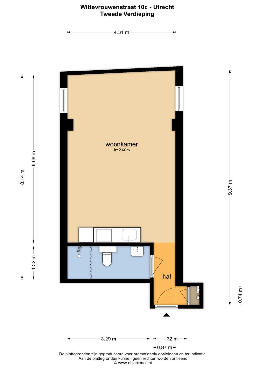 Foto 22 van Wittevrouwenstraat 10-C