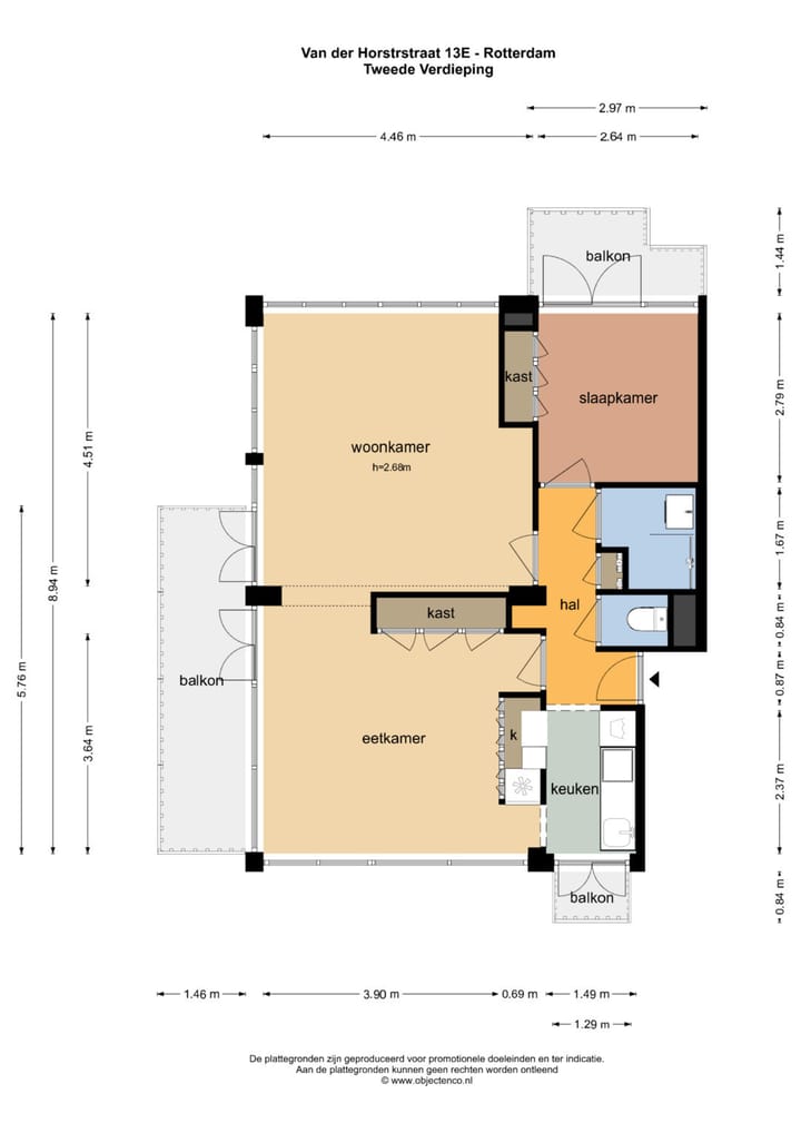 Foto 21 van Van der Horststraat 13-E