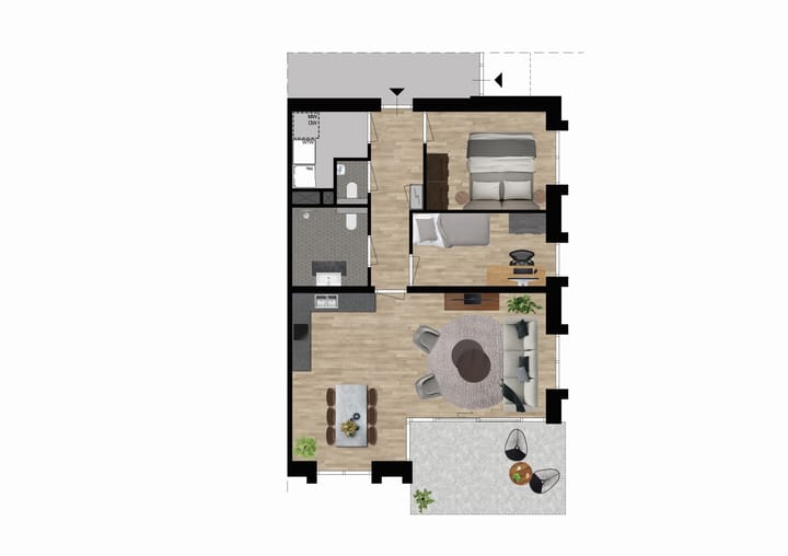 Foto 3 van Hemrikkwartier 84-A2