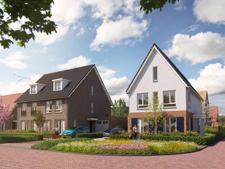 Image of Twee-onder-een-kapwoningen Double house