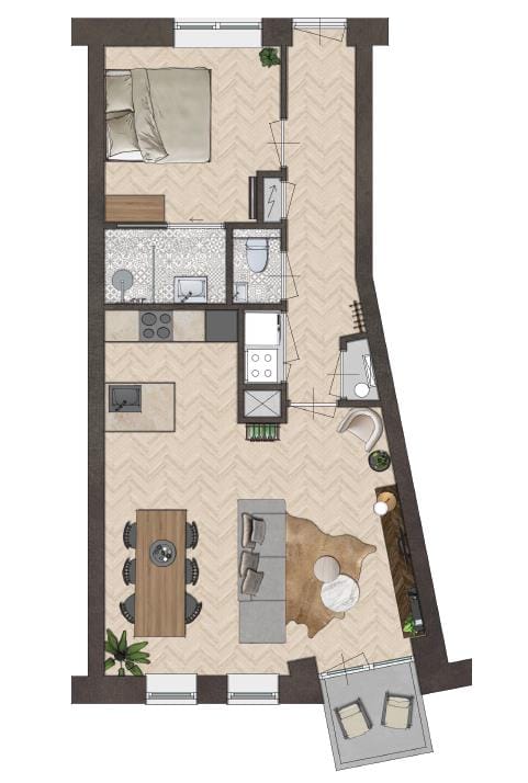 Photo 4 of Appartementen Gruttershof (Bouwnr. 7)