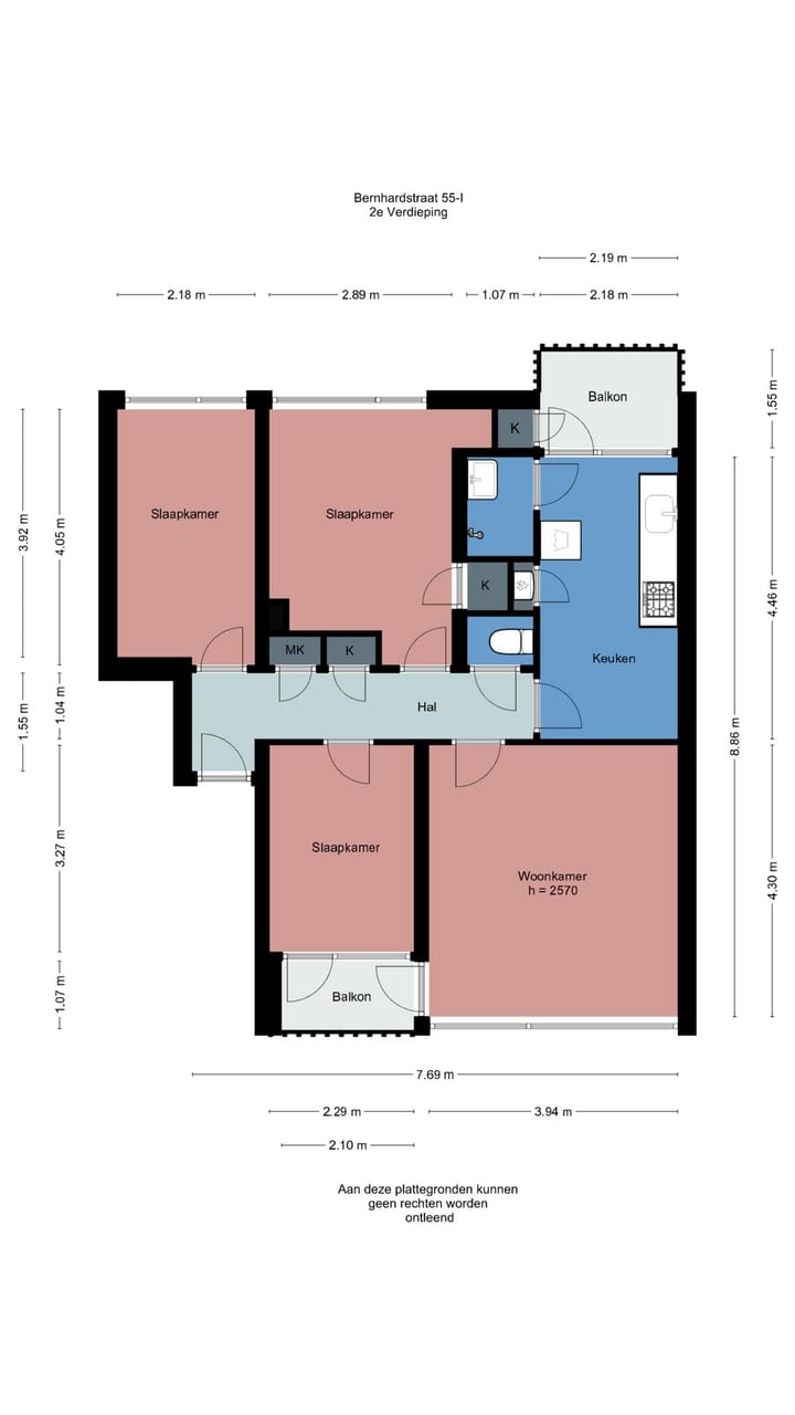 Foto 26 van Bernhardstraat 55-I