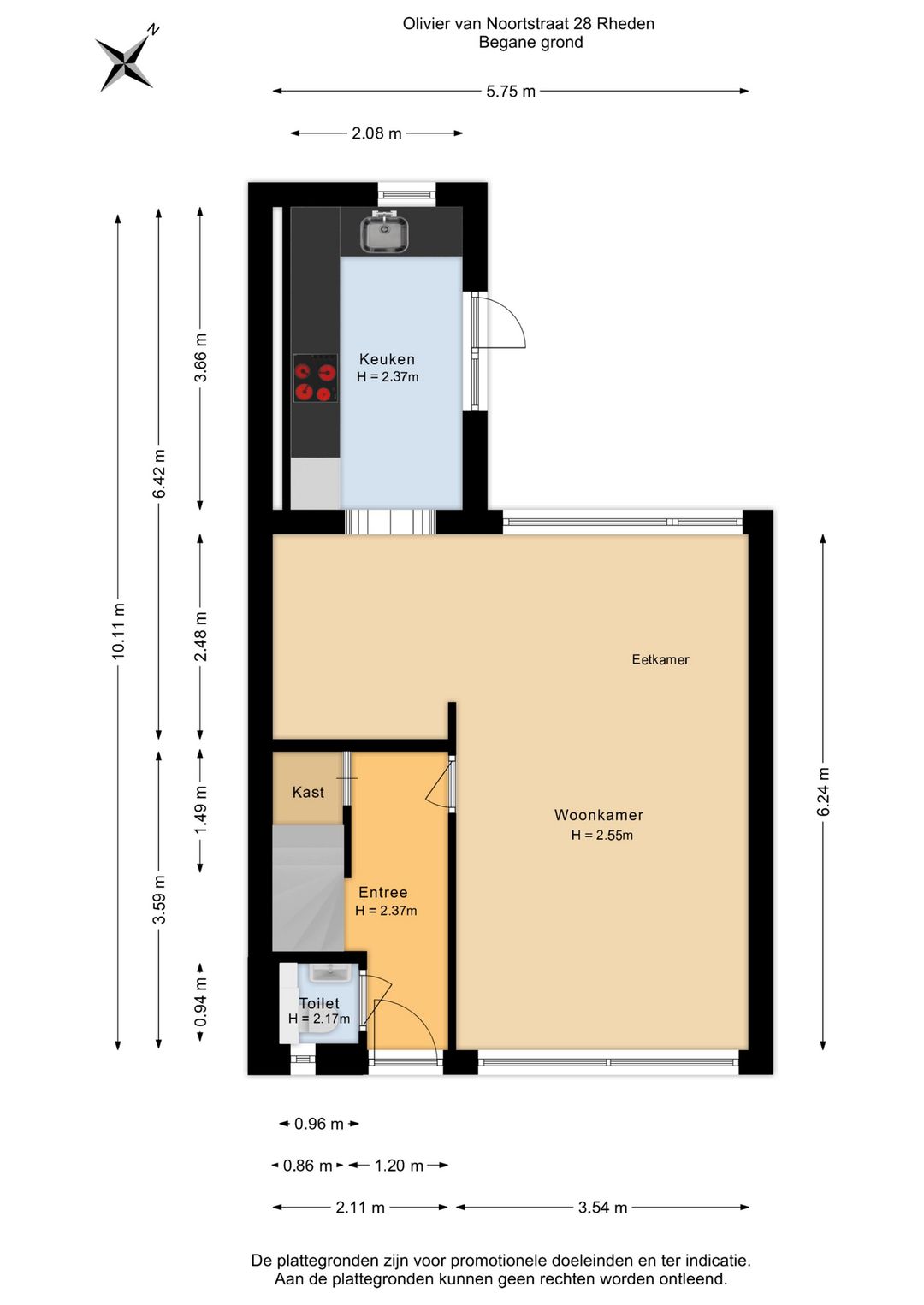 Foto 38 van Olivier van Noortstraat 28