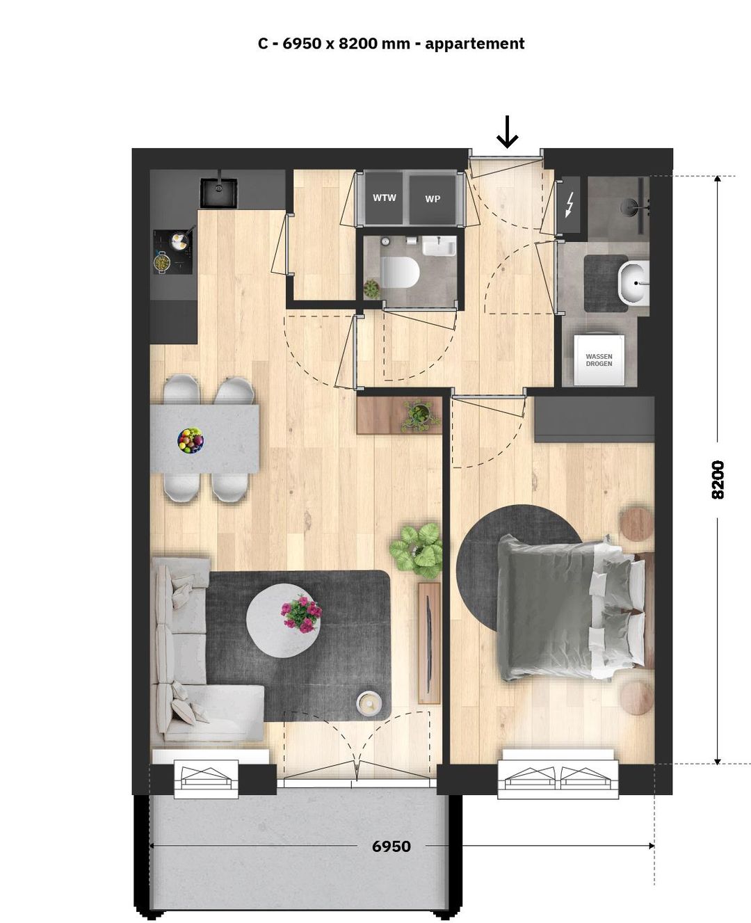 Foto 8 van Linnerpark 21 appartementen Blok 2