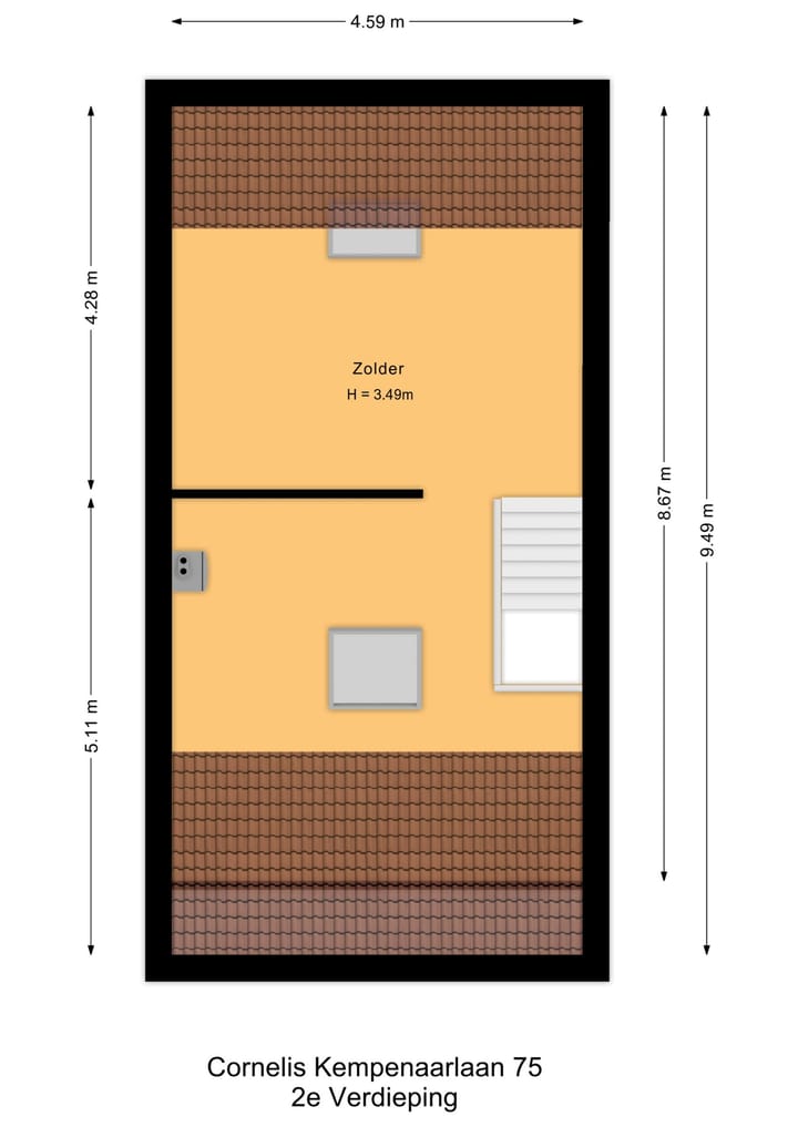 Foto 31 van Cornelis Kempenaarlaan 75