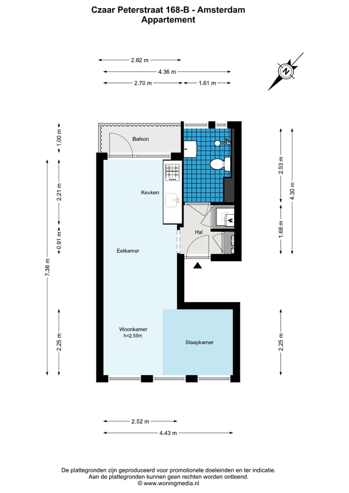 Foto 28 van Czaar Peterstraat 168-B