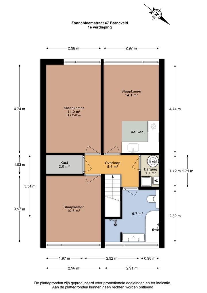 Foto 40 van Zonnebloemstraat 47