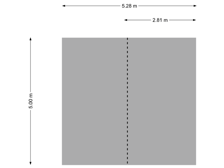 Dubbele parkeerplaats