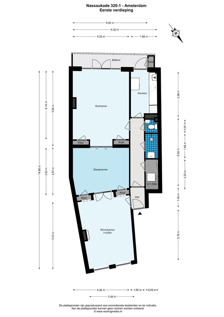 Foto 28 van Nassaukade 320-1