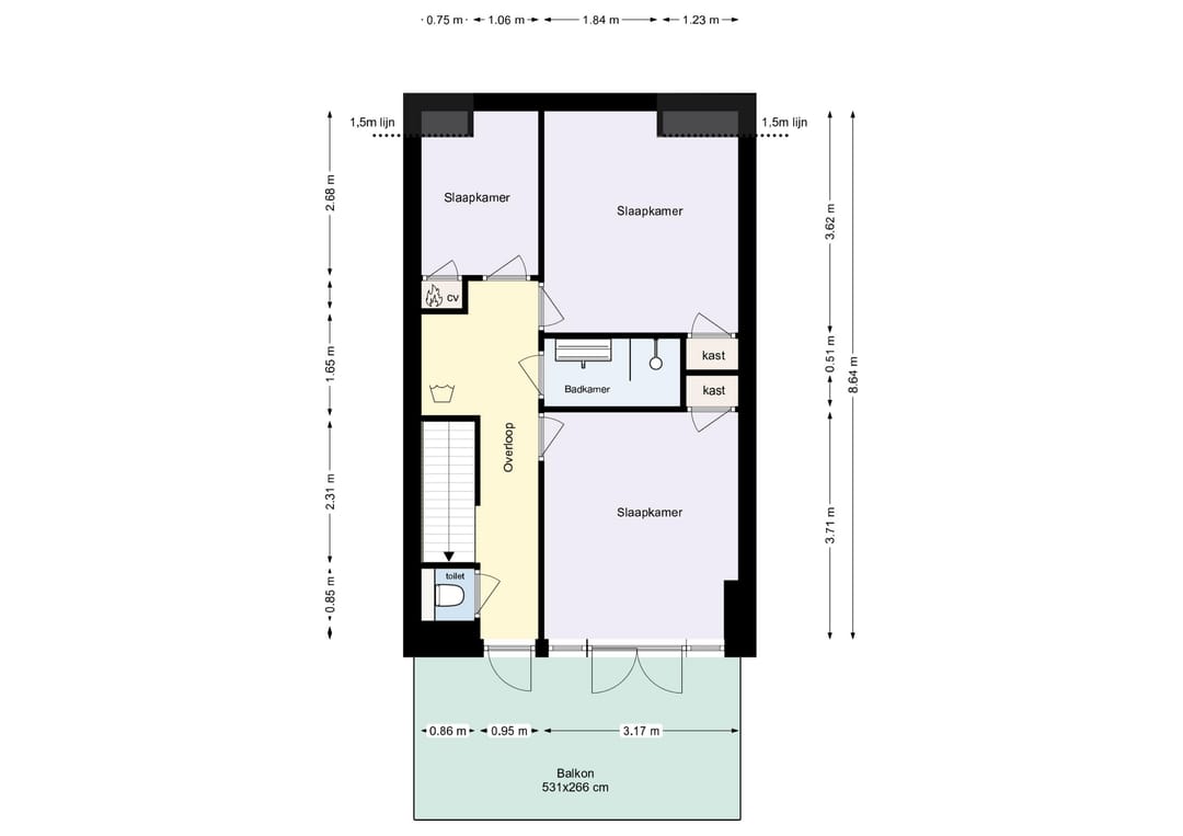 Foto 26 van Waterloostraat 51-A