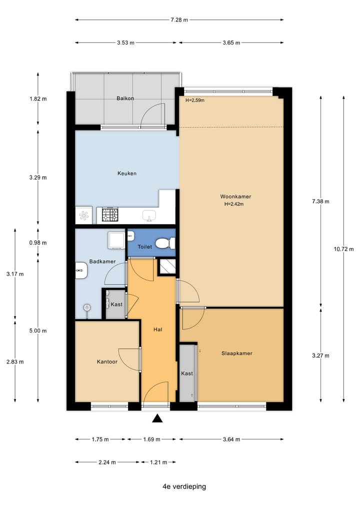 Foto 27 van Willem III straat 248-B