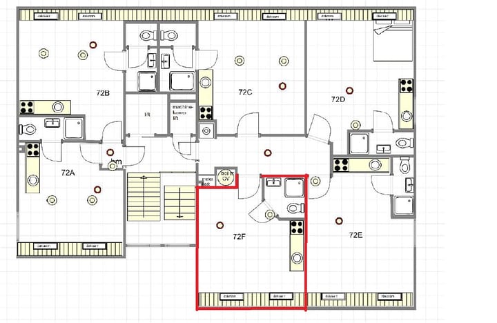 Foto 12 van Lambertus Hortensiuslaan 72-F