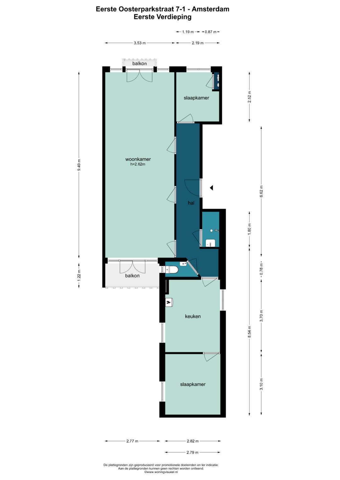 Foto 40 van Eerste Oosterparkstraat 7-1