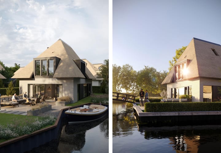 Foto 3 van De Eilanden - Rietgedekte (Bouwnr. 7)