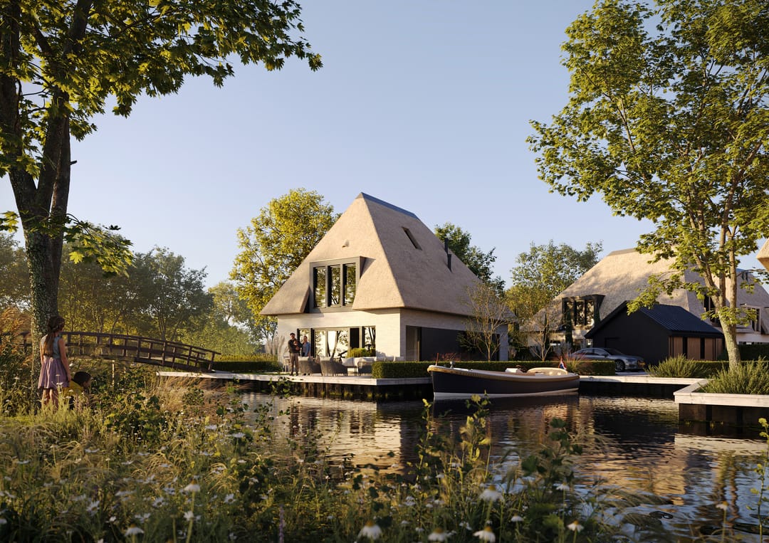 Foto 2 van De Eilanden - Rietgedekte (Bouwnr. 6)