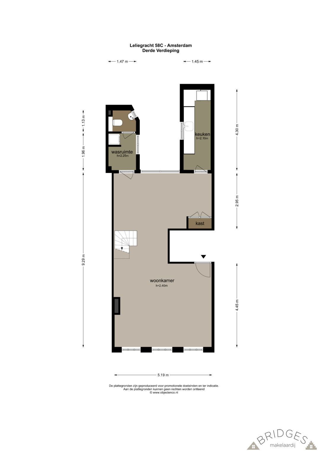Foto 37 van Leliegracht 58-D