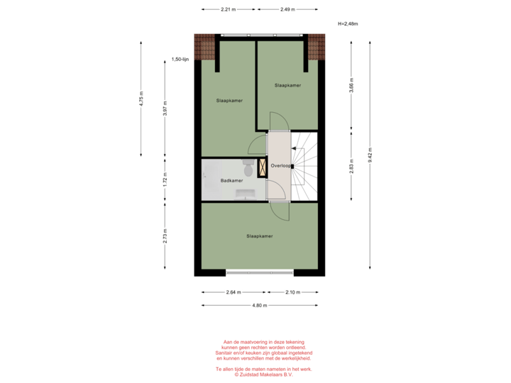 Gerststraat 7 - 1e verdieping