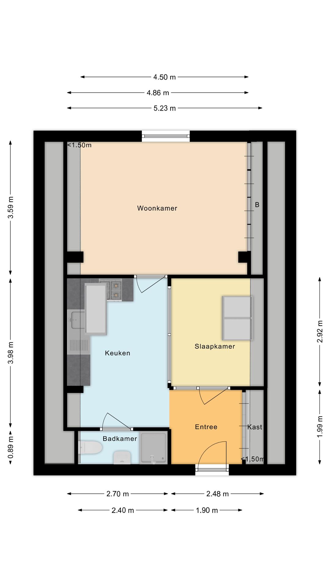 Foto 16 van Bredesteeg 15