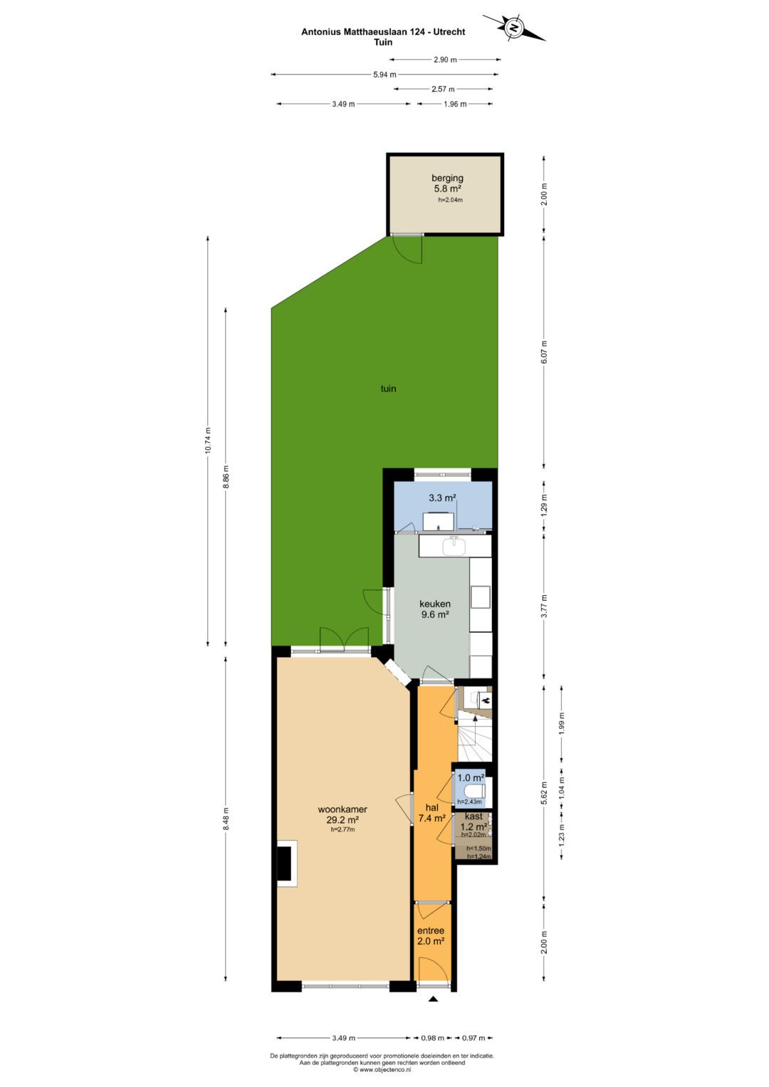 Foto 37 van Antonius Matthaeuslaan 124