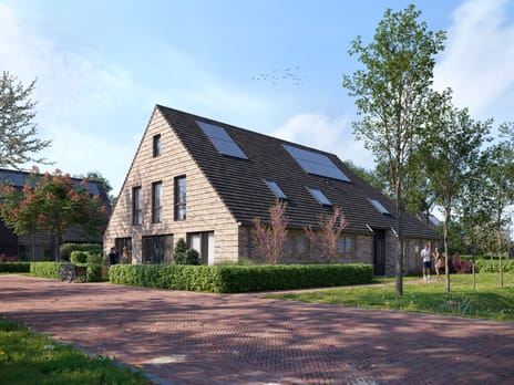 Foto van Drie-onder- één-kapwoning "de Deel" Tussenwoning