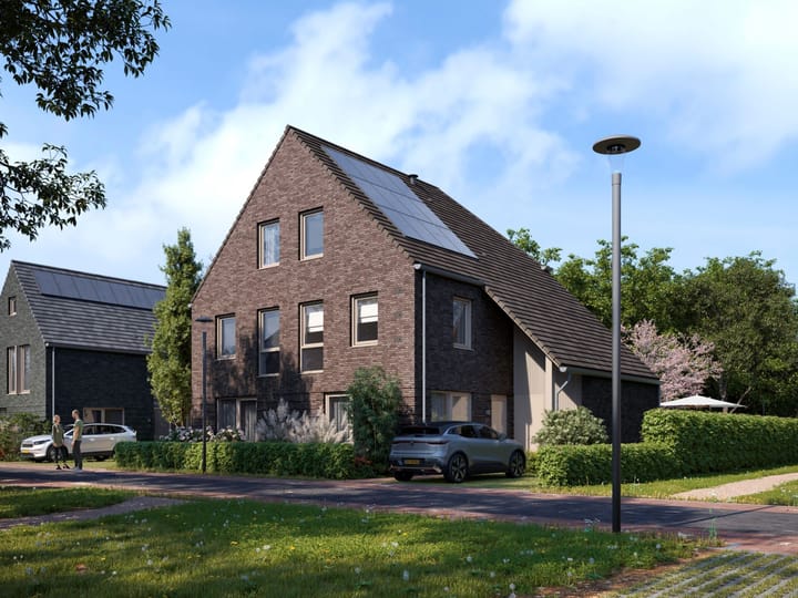 Image of Twee- onder- één- kapwoning "de Keuterij" type A Double house