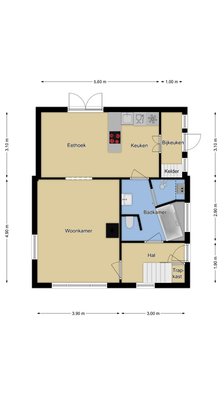 Foto 8 van Kalkestraat 9