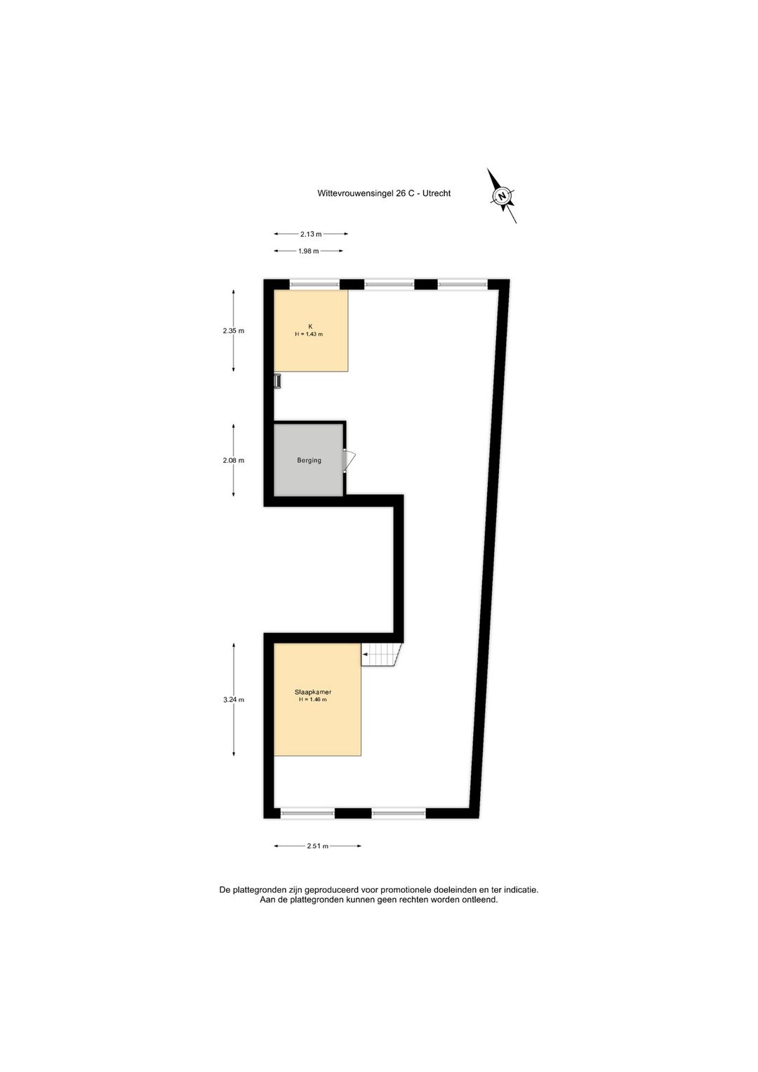 Foto 32 van Wittevrouwensingel 26-C