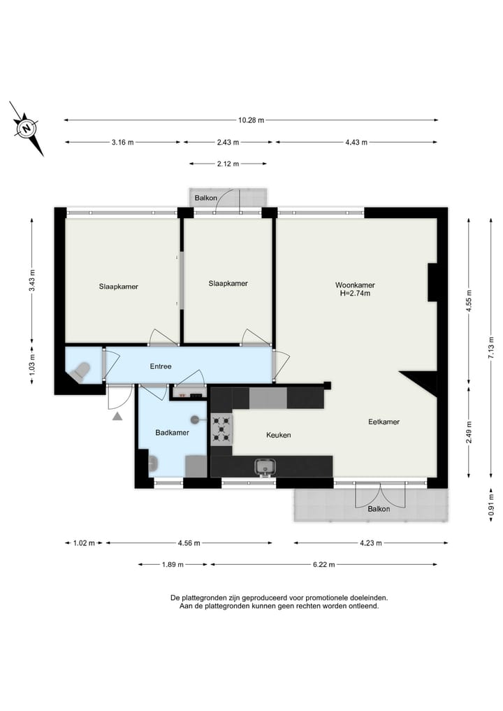 Foto 40 van Nobelstraat 112-C03