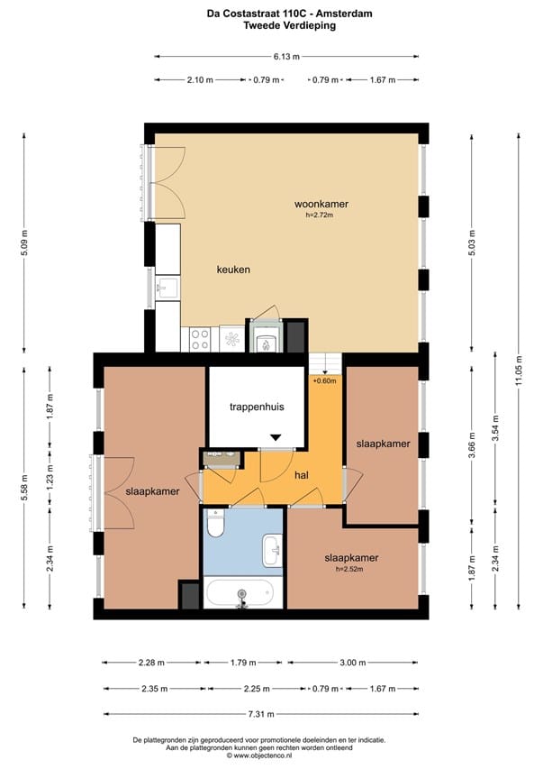 Foto 23 van Da Costastraat 110-C