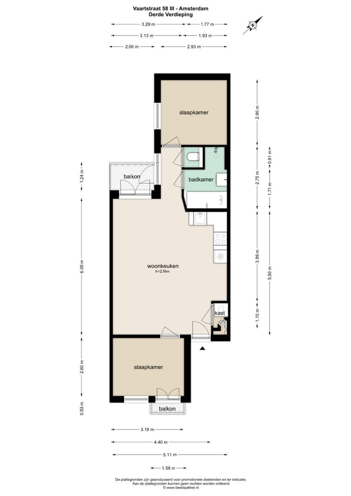 Foto 30 van Vaartstraat 58-3