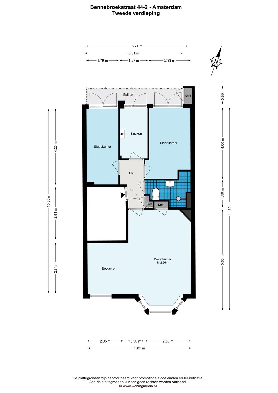 Foto 23 van Bennebroekstraat 44-2