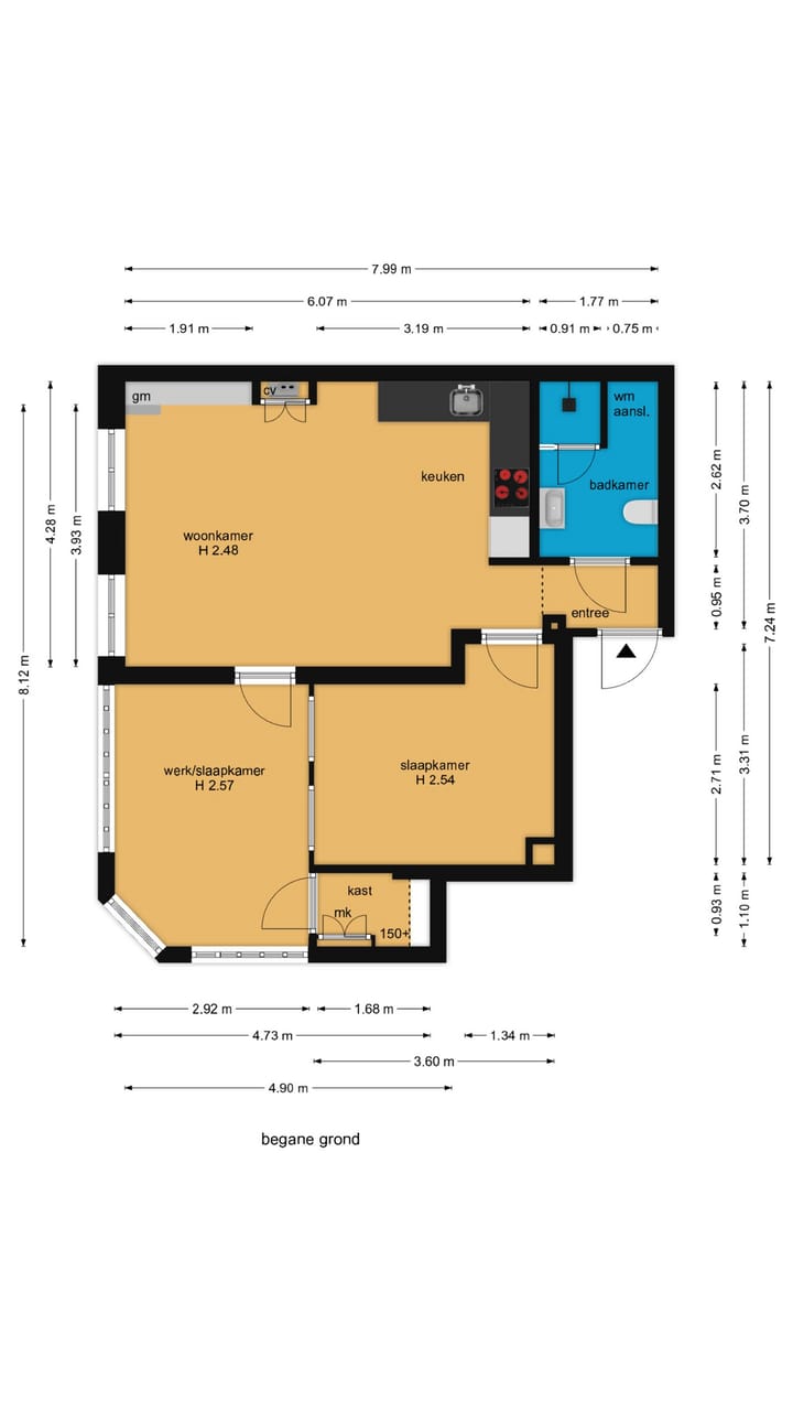 Foto 24 van Hugo de Grootstraat 17-B