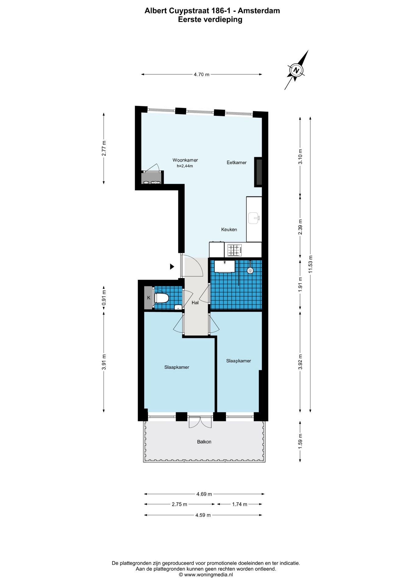Foto 34 van Albert Cuypstraat 186-1